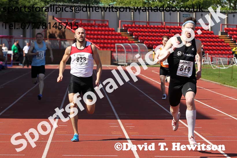 Senior men, North East Track and Field Champs., Gateshead. Photo: David T. Hewitson/Sports for All Pics